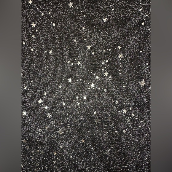 Mango, black sheer sparkley top, small - Picture 4 of 5